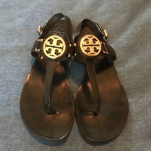 Black Tory Burch sandals